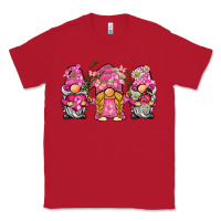 Red breast cancer gnome Classic Tee - BarkalooDesign