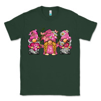 Sports Green breast cancer gnome Classic Tee - BarkalooDesign