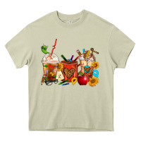 Mossy Teacher Coffee Cups Heavy Core Tee - FaDigitalArtStudio