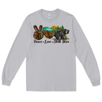Moon Dust peace love sloth bear Long Sleeve Tee - LillyAllenDesigns