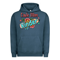 Pigment Midnight Navy little miss kindergarten Urban Hoodie - RanaPortraitStore