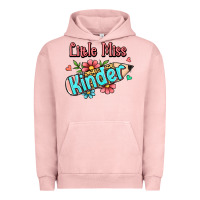 Pigment Salmon little miss kindergarten Urban Hoodie - RanaPortraitStore