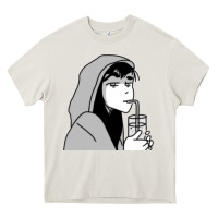 Cream Tori Heart Spring Heartstopper Heavy Core Tee - linhVisuals