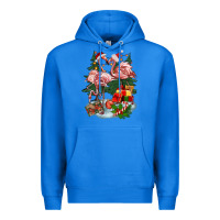 True Royal Christmas flamingo Premium Hoodie - BarkalooDesign