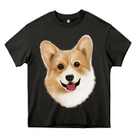 Asphalt Corgi Heavy Core Tee - Jasminsmagicworld