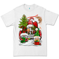 White christmas gnome truck Premium Tee - BundleAndBundleShop