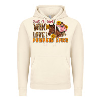 Vintage Artic Just A Girl Who Loves Pumpkin Spice Cowgirl Vintage Hoodie - Artiststas