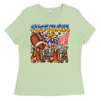 Matcha football mama Ladies Tee - CowhideDigitalArt