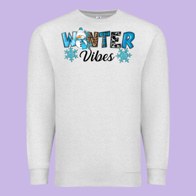 Winter Vibes Premium Sweatshirt Designed By Ranaportraitstore