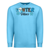 Ocean Blue winter vibes Premium Sweatshirt - RanaPortraitStore