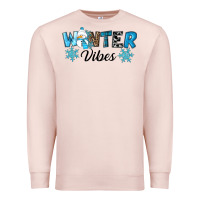 Pale Pink winter vibes Premium Sweatshirt - RanaPortraitStore