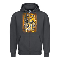 Smoke finding the cure starts with hope childhood cancer awareness  with bac Zipper Hoodie - Jasminsmagicworld