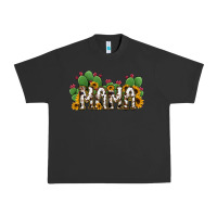 Pigment Black Cactus Cowhide Sunflower Mama and Mini Set Urban Heavy Tee - Jasminsmagicworld