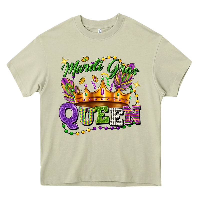 Mardi Gras Queen Heavy Core Tee by FaDigitalArtStudio | Teevron