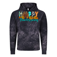 Cloud Black Happy Thanksgiving Vintage Hoodie - Artiststas