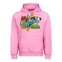 Fuchsia Pink preschool dude Urban Hoodie - RanaPortraitStore