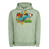 Pigment Oil Green preschool dude Urban Hoodie - RanaPortraitStore