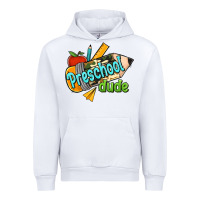 White preschool dude Urban Hoodie - RanaPortraitStore