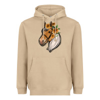 Mushroom floral horse Heavyweight Hoodie - Jasminsmagicworld