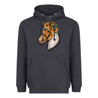 Smoke floral horse Heavyweight Hoodie - Jasminsmagicworld