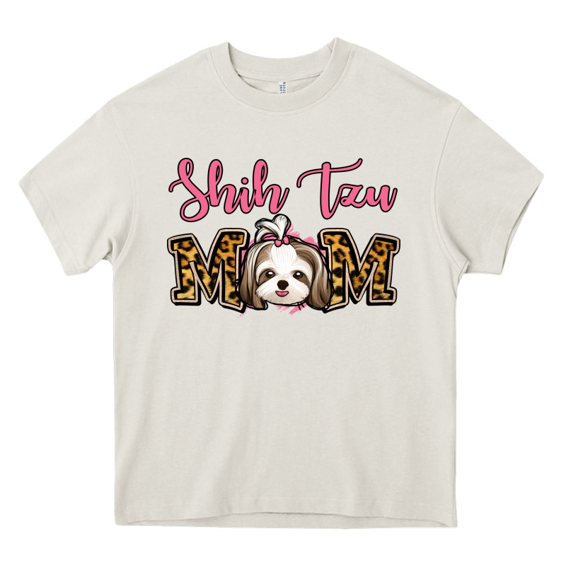 Shih Tzu Mom Heavy Core Tee by Jasminsmagicworld | Teevron