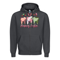 Smoke happy easter dental Zipper Hoodie - RanaPortraitStore