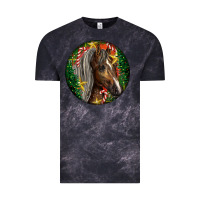 Cloud Black Tennessee Horse Christmas Vintage Tee - LillyAllenDesigns