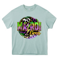 Arona mardi gras lightning Heavy Core Tee - FaDigitalArtStudio