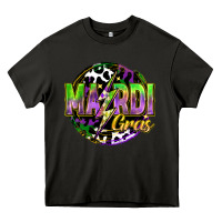 Asphalt mardi gras lightning Heavy Core Tee - FaDigitalArtStudio