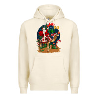 Tofu Christmas  camel with Santa Premium Hoodie - BarkalooDesign