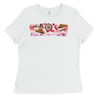 White Howdy Valentine Ladies Tee - CowhideDigitalArt