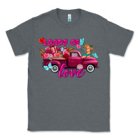 Charcoal Heather Loads of love Valentine's day truck Classic Tee - FaDigitalArtStudio