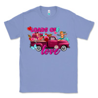 Colony Blue Loads of love Valentine's day truck Classic Tee - FaDigitalArtStudio