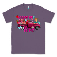 Lavender Loads of love Valentine's day truck Classic Tee - FaDigitalArtStudio
