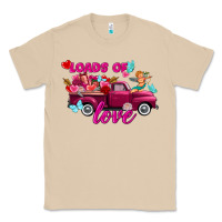 Mushroom Loads of love Valentine's day truck Classic Tee - FaDigitalArtStudio