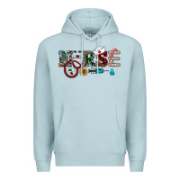 Blue Mist christmas nurse Premium Hoodie - RanaPortraitStore