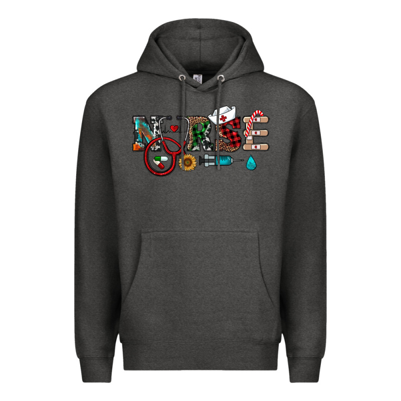 Christmas Nurse Premium Hoodie by RanaPortraitStore | Teevron