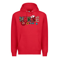 Red christmas nurse Premium Hoodie - RanaPortraitStore