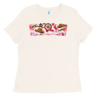 Bone Howdy Valentine Ladies Tee - CowhideDigitalArt