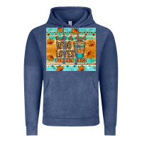 Vintage Denim just a girl who loves pumpkin spice tumbler Vintage Hoodie - Artiststas