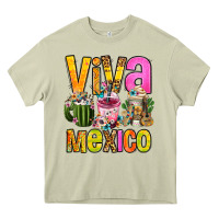 Mossy viva mexico mexican coffee cups Heavy Core Tee - FaDigitalArtStudio