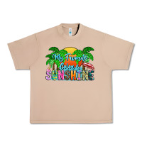 Burro My Favorite Coloris Sunshine Urban Heavy Tee - CowhideDigitalArt