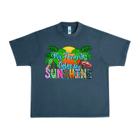 Midnight Navy My Favorite Coloris Sunshine Urban Heavy Tee - CowhideDigitalArt