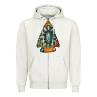 Gemstone Arrowhead Zipper Hoodie | Teevron