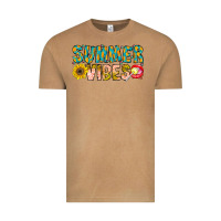 Vintage Camel Summer Vibes Vintage Tee - CowhideDigitalArt