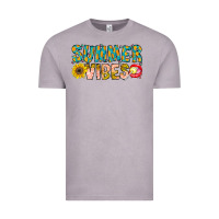 Vintage Zinc Summer Vibes Vintage Tee - CowhideDigitalArt