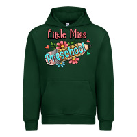 Forest Green little miss preschool Urban Hoodie - RanaPortraitStore