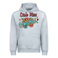 Heather Grey little miss preschool Urban Hoodie - RanaPortraitStore