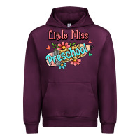 Mauve Wine little miss preschool Urban Hoodie - RanaPortraitStore
