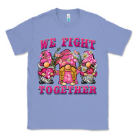Colony Blue we fight together breast cancer gnome Classic Tee - BarkalooDesign